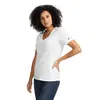 Women's American Giant Classic Cotton V-Neck T-Shirt