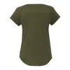 Custom Women's Short Sleeve Curved Hem Tee - Amos Eco