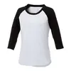 Custom Women's Dakota Three Quarter Raglan Tee