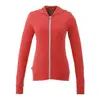 Custom Women's Lightweight Knit Full Zip Garner Hoodie with Thumb Holes