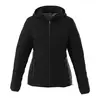 Custom NORQUAY Insulated Puffer Jacket with Hood for Women