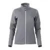 Branded Women's Full Zip Performance Jacket with Thumb Holes - Senger Knit