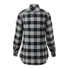 Custom Long Sleeve Women's Flannel Shirt - Roots73 Sprucelake