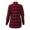 Custom Long Sleeve Women's Flannel Shirt - Roots73 Sprucelake