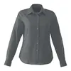 Custom Branded Wilshire Long Sleeve Button-Up Shirt for Women