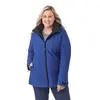 Customizable 3-in-1 Women's Sherpa Fleece Jacket with Detachable Hood