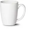 Streamlined 12oz Porcelain Mug for Hot Beverages