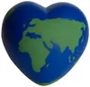 Custom Earth Heart Stress Reliever