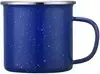 16oz customizable enamel camping mug with extra large handle