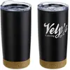 Custom Branded York 20oz Tumbler with Cork Base