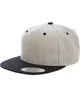 YP Classics Adult Flat Visor Classic Two-Tone Snapback Cap