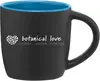 Zanzibar - 12 oz. Matte Black Ceramic Mug with ColorPop