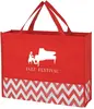 Promotional Zigzag Non-Woven Tote Bag