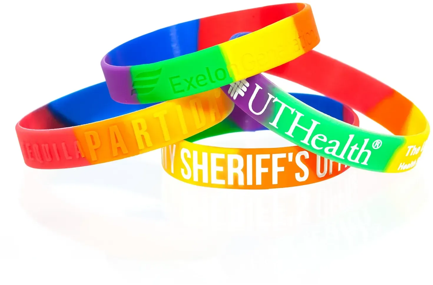 RainbowLogo Wristband