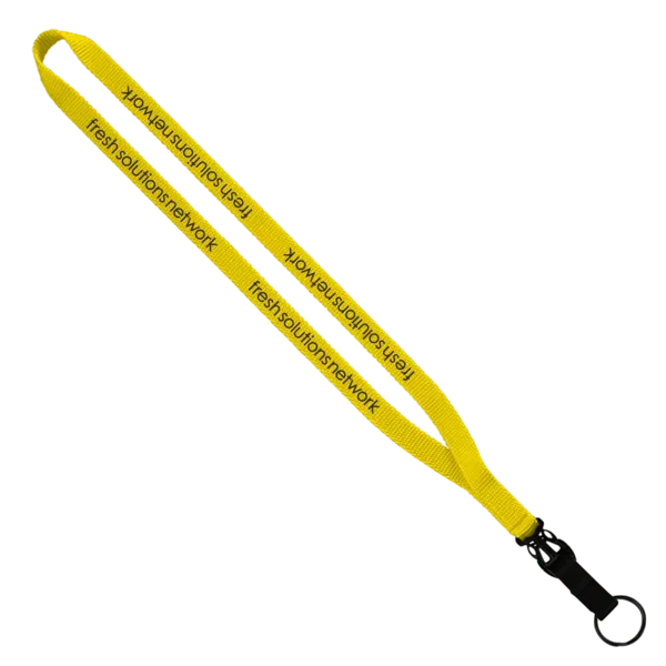 Smooth Nylon Slide Release Lanyard - 1/2"