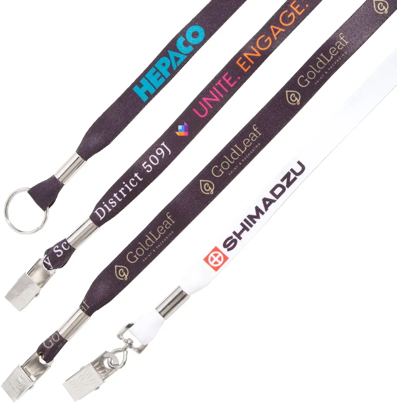 USA Custom Lanyard - 1/2" Dye Sublimated