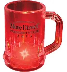 Blinking Mini Mug w/ Single LED - 1.25 Oz.