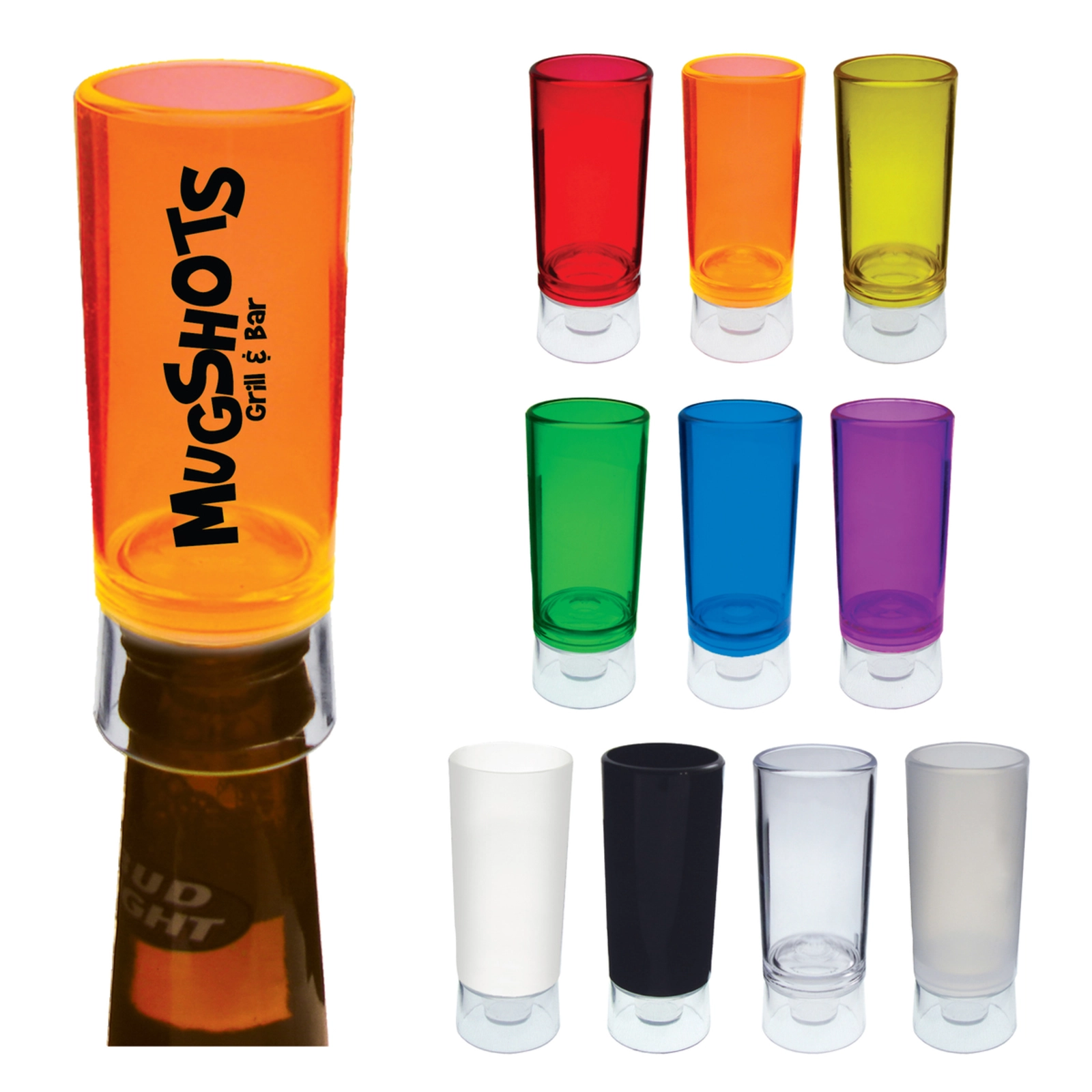 1.5 oz Plastic Sidecar Shooter