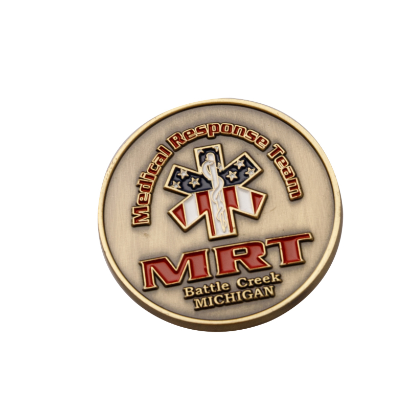 1.75" Brass Challenge Coins