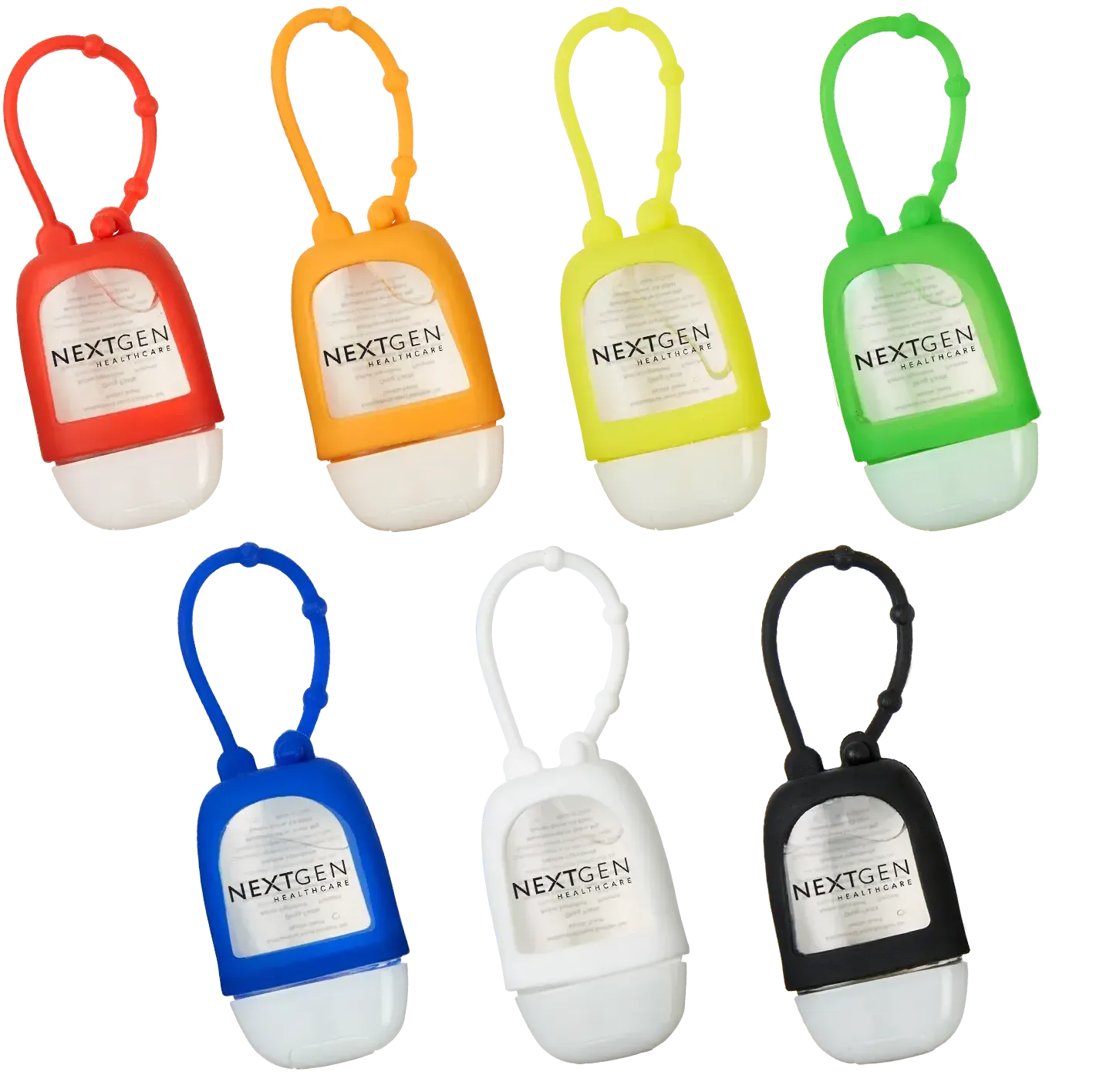 Personalized Silicone Hand Sanitizer - 1 oz.