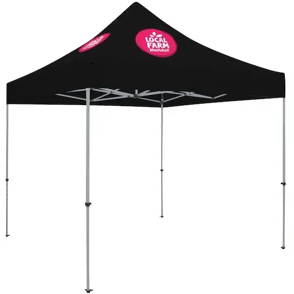 10' Deluxe Tent Kit (Full-Color Imprint, 2 Locations)