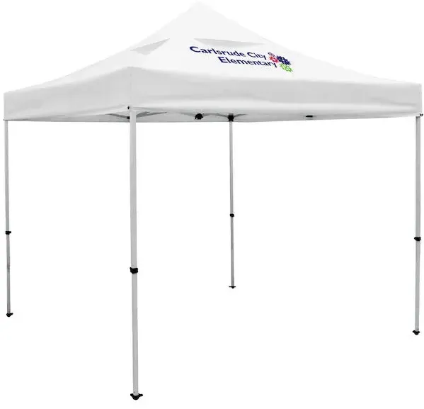 10' Deluxe Tent Kit with Vented Canopy (Imprinted, 1 Location)