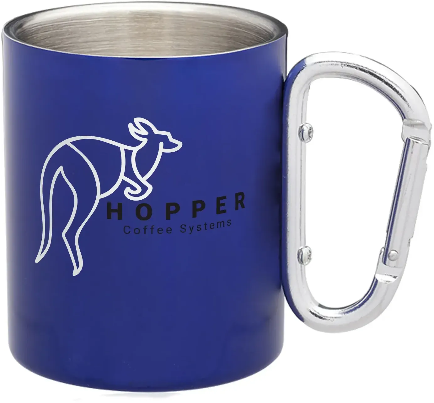 RANGER Stainless Steel Mug with Carabiner Handle (10 oz, 1 Color)