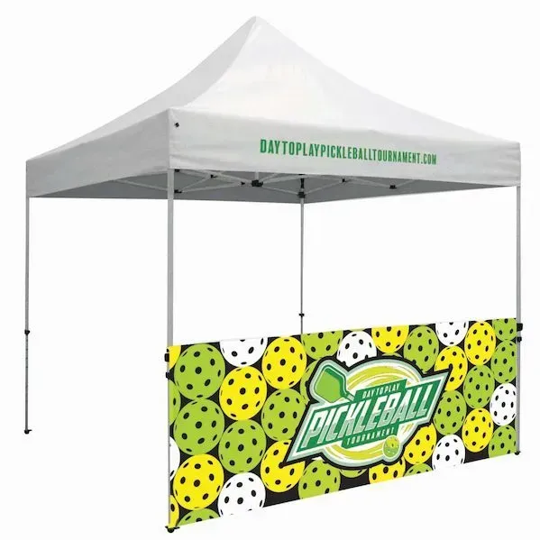 10' Premium Tent Half Wall Kit (Dye Sublimated, Single-Sided)