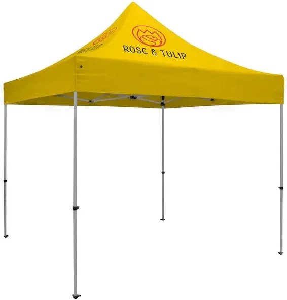 10' Premium Tent Kit (Imprinted, 2 Locations)