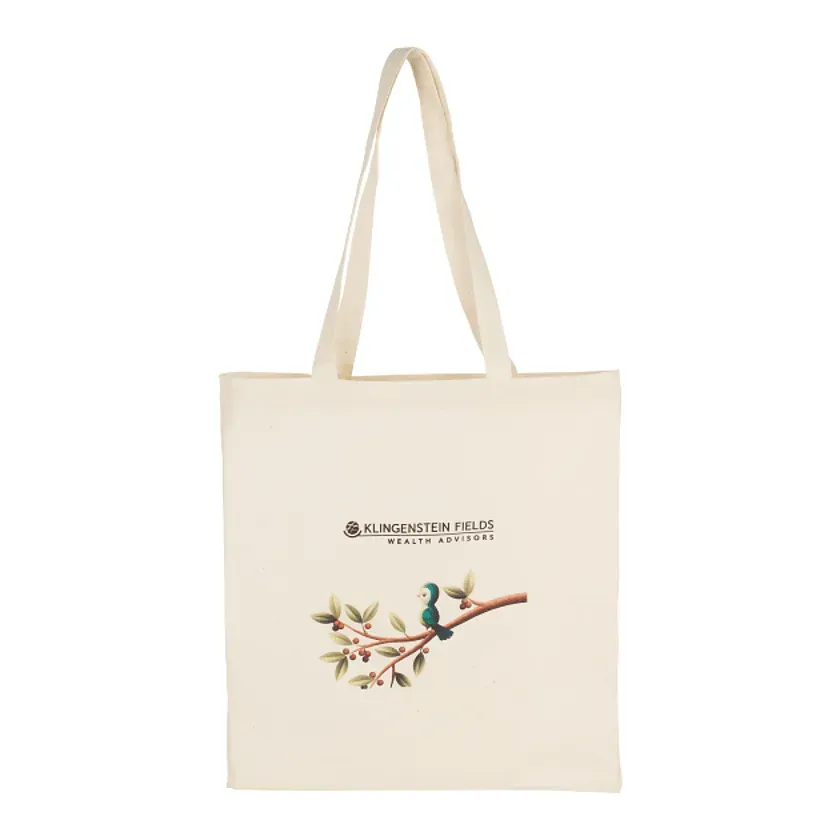 Branded Cotton Canvas Convention Tote - 4oz