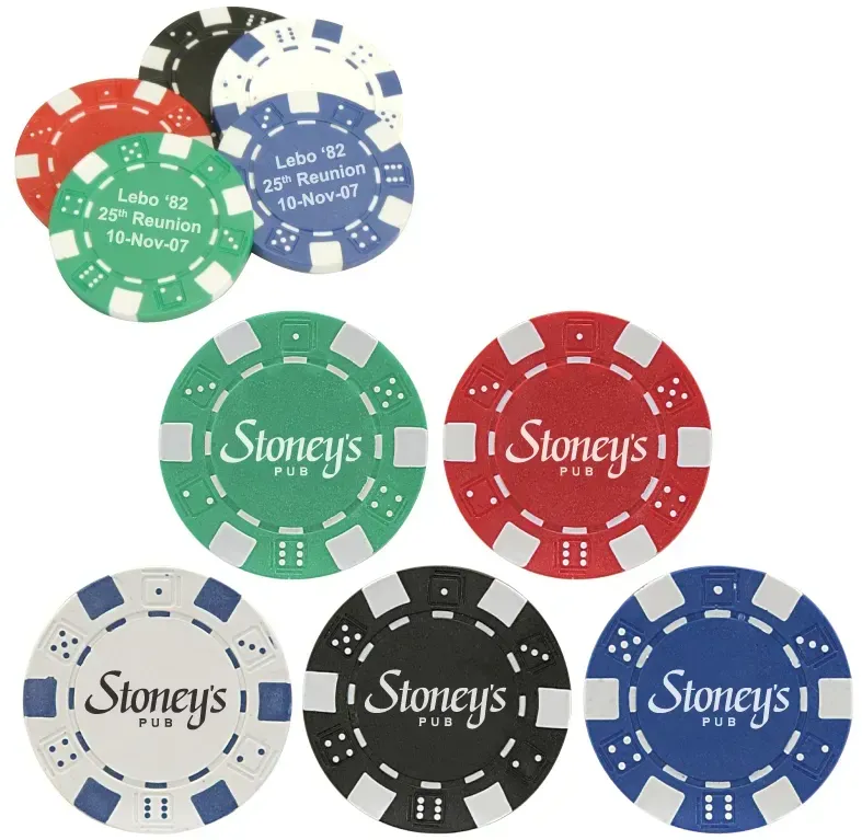 Personalized Professional Clay Poker Chips