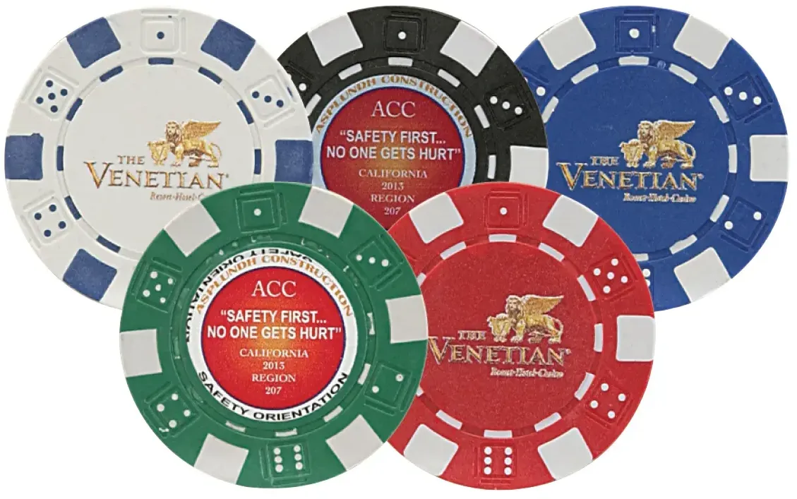 Personalized Clay Poker Chips - 11.5g - VERSAprint™