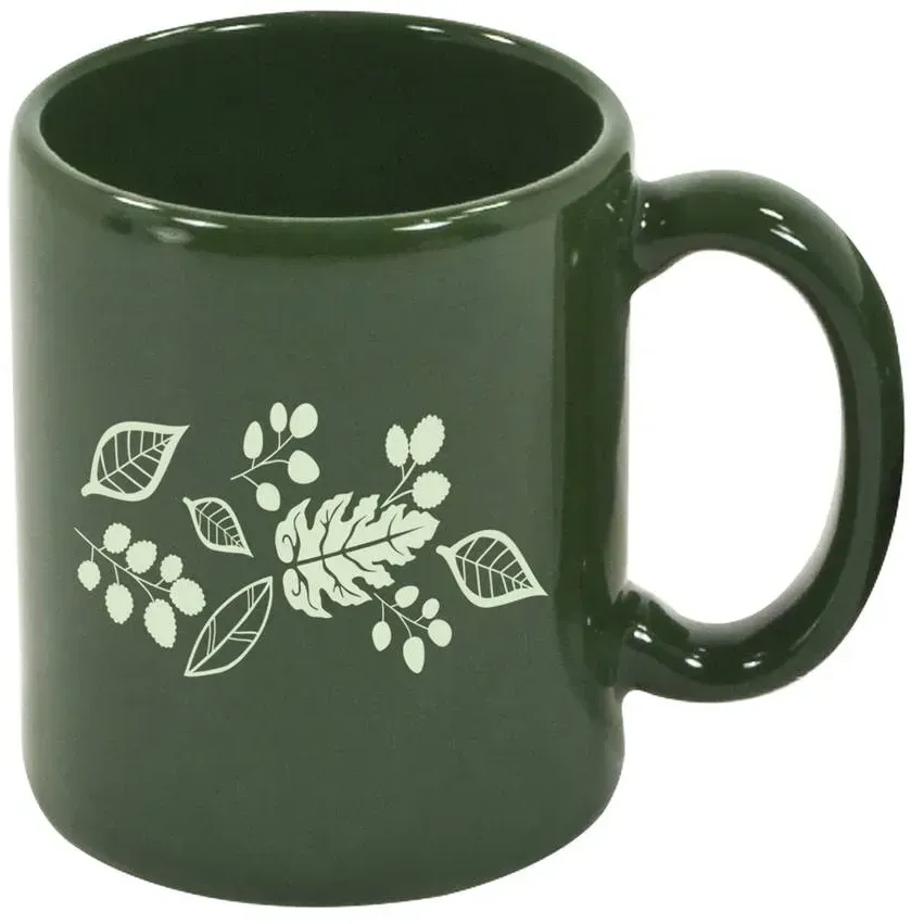 Custom Mug - Green - 11 oz.