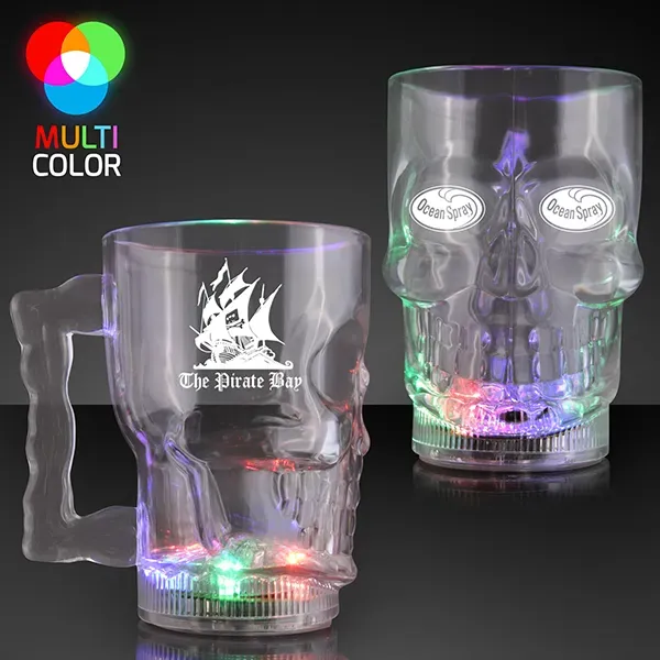 14 oz. Light Up Skull Halloween Party Mug