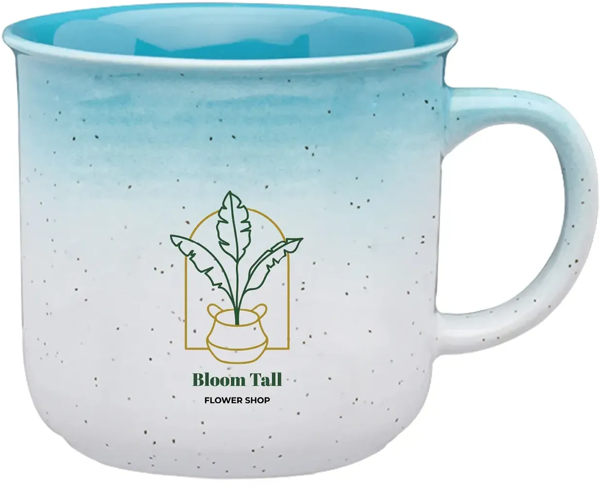 Personalized Gradient Bistro Mug - 14 oz.