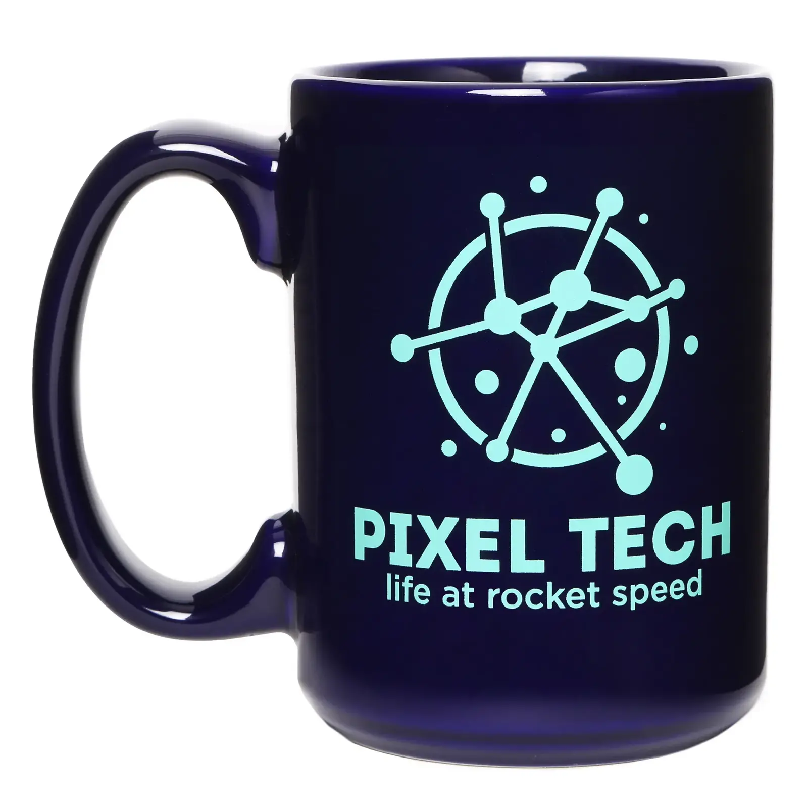 15oz Ceramic Mug: Cobalt