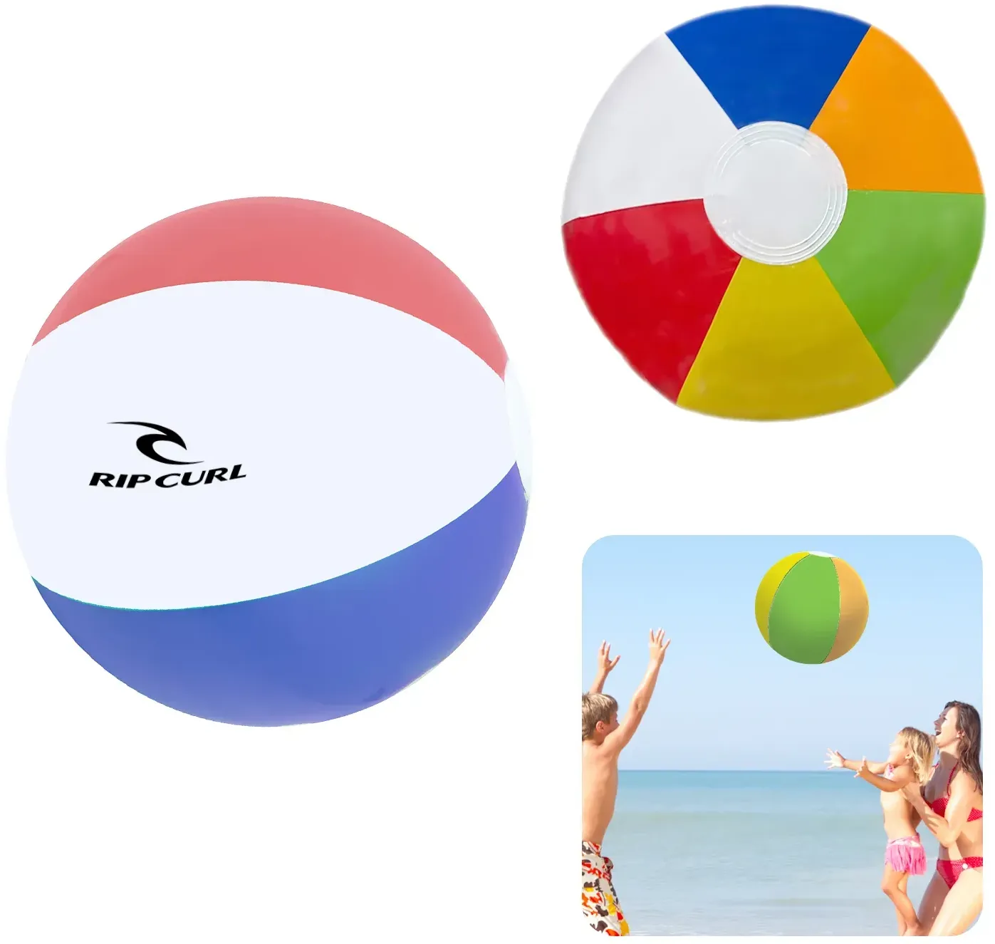 Branded Multi Beach Ball (16")