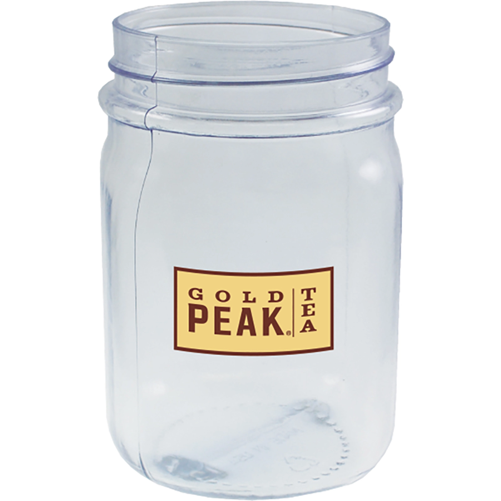 16 oz. Break Resistant Square PVC Mason Jar