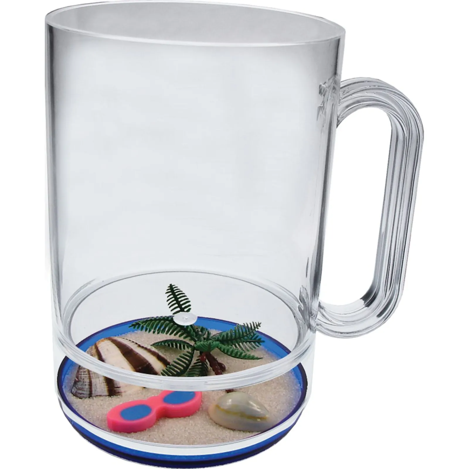 16 oz. Plastic Compartment Coffee Mugs