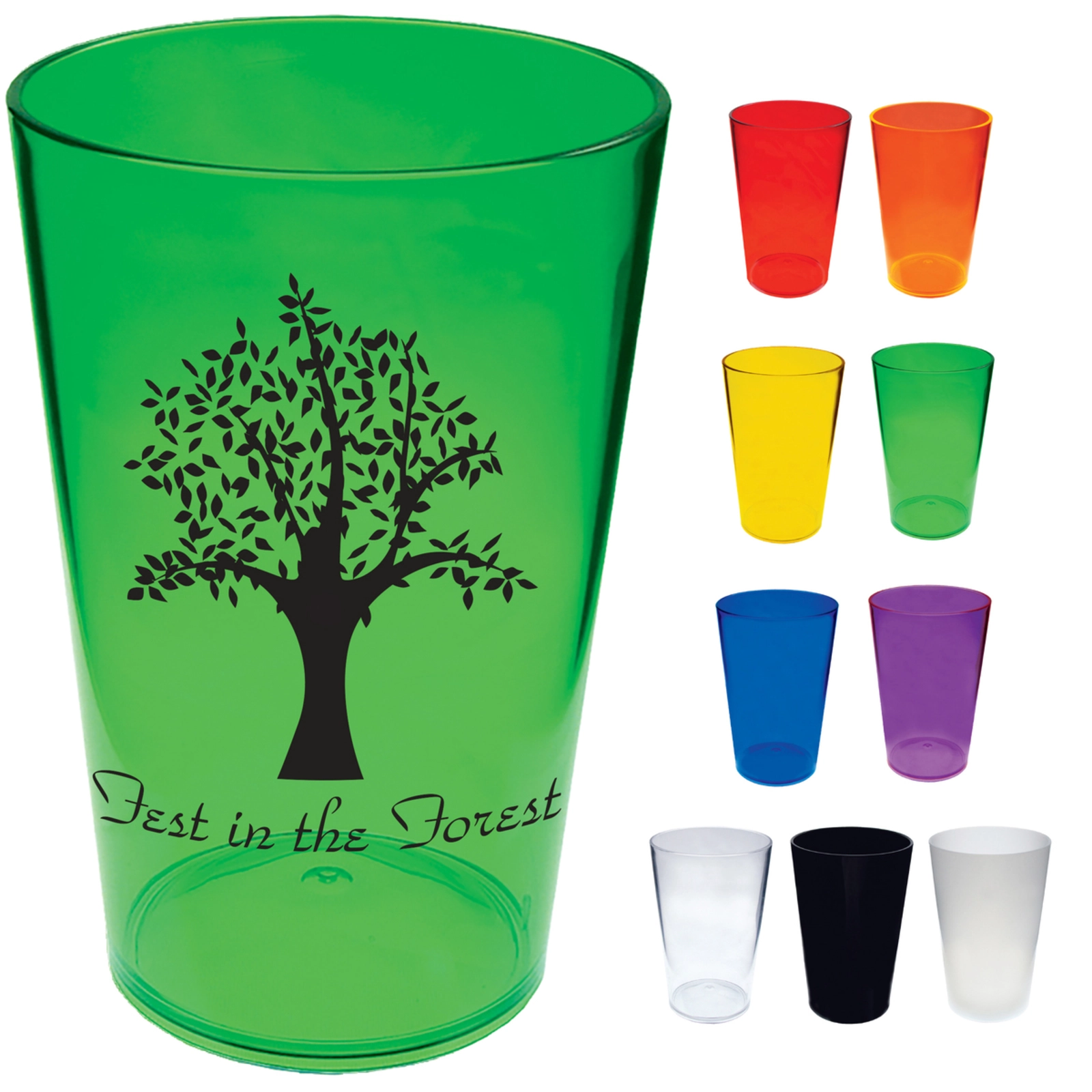 16 oz. Plastic Pint Cup