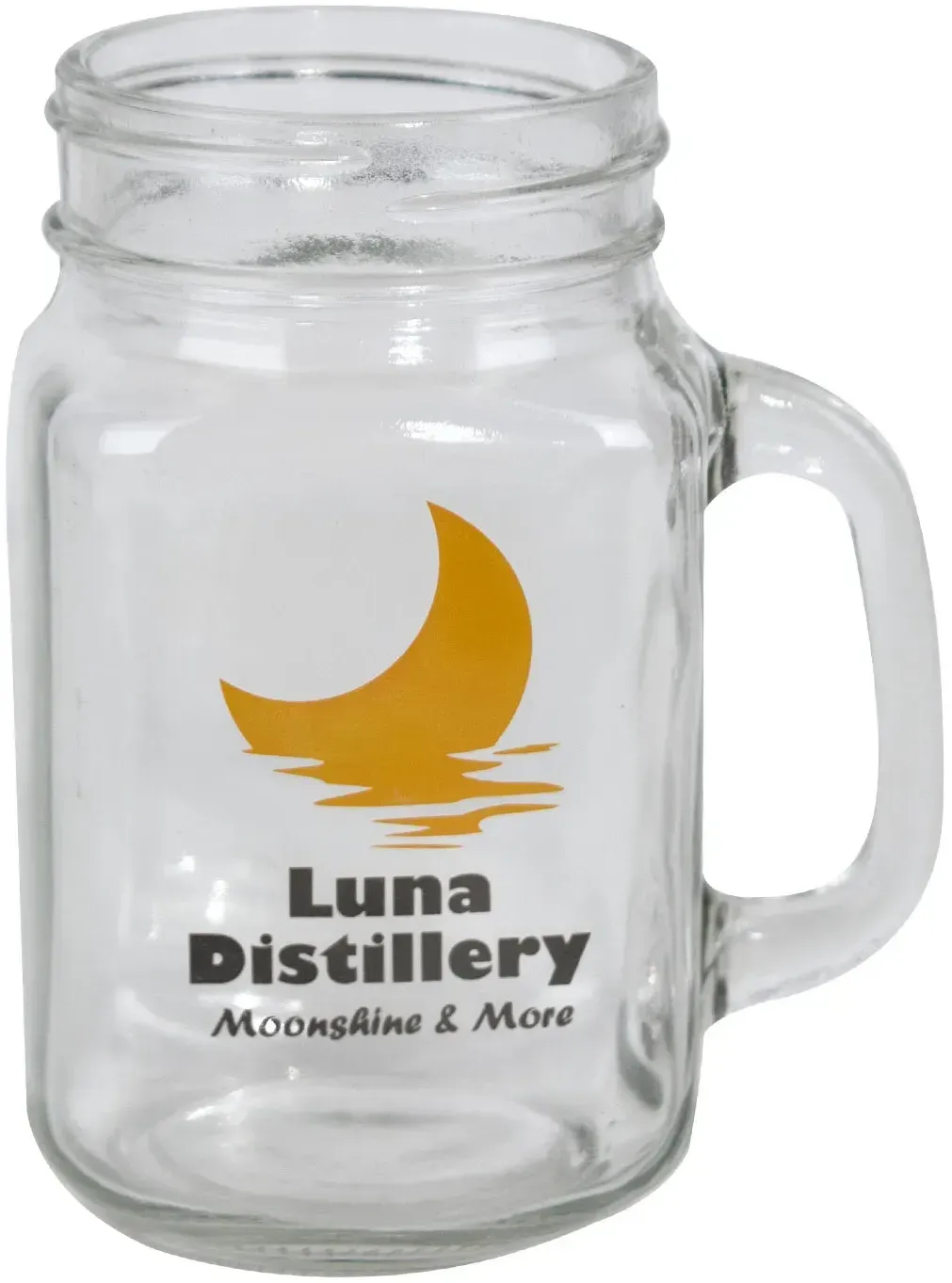 Custom Sunny Day Mason Jars (16 oz.) with Handles (2 Color)