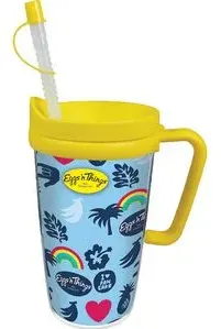 Thermal Travel Mug (White Printed Insert) - 16 Oz.