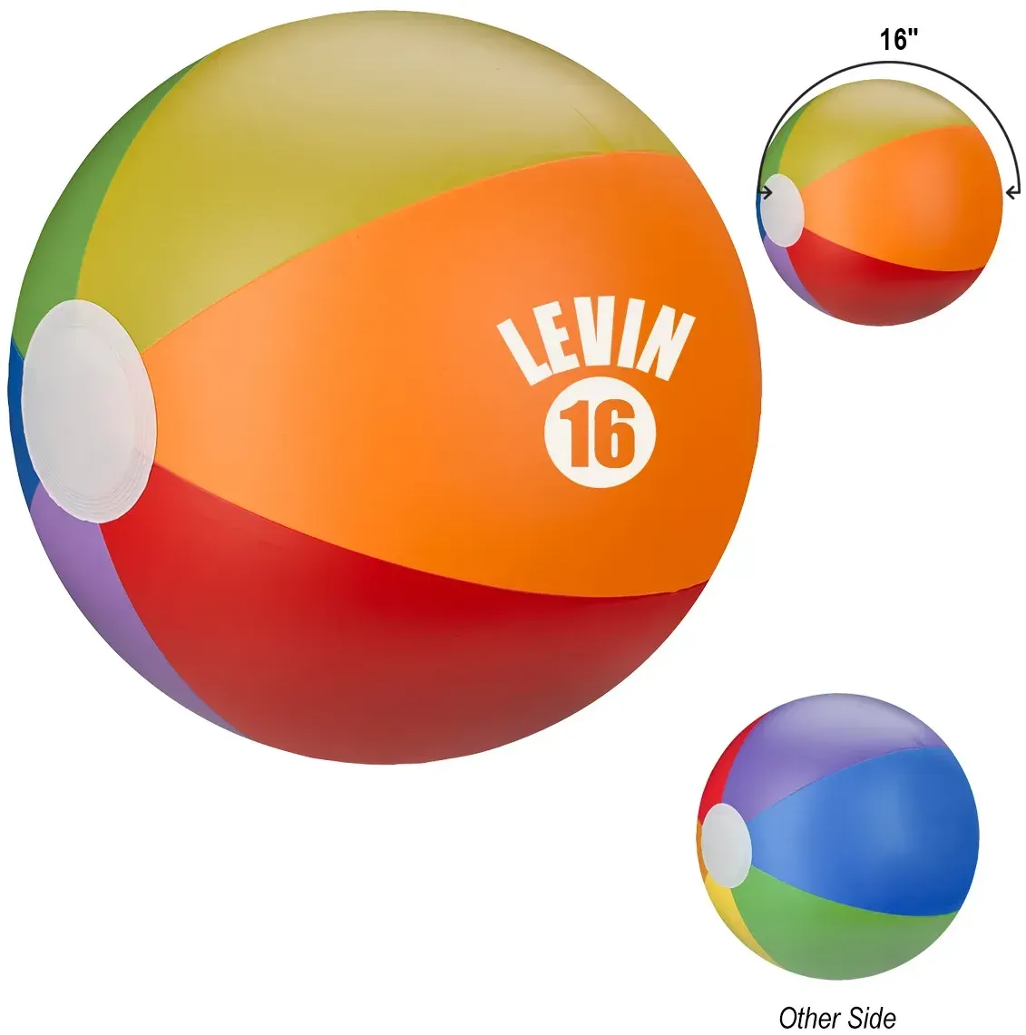 16" Rainbow Beach Ball