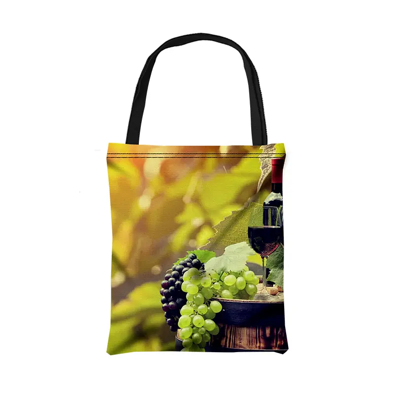 16" x 18" Full Color Canvas Tote Bag