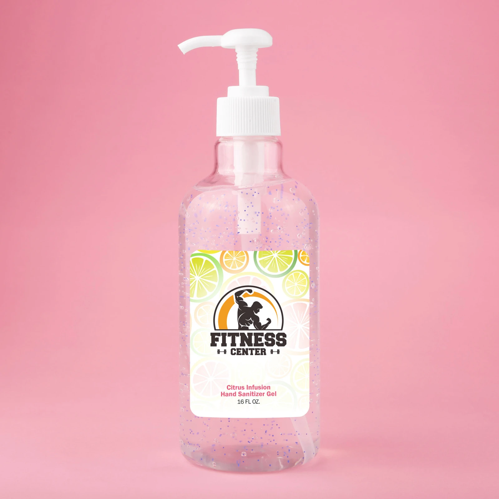 16oz Hand Sanitizer Gel With Moisturizing Beads