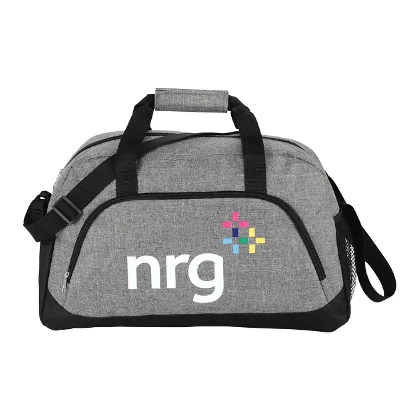 Custom Branded Graphite Duffle Bag - 18.5"