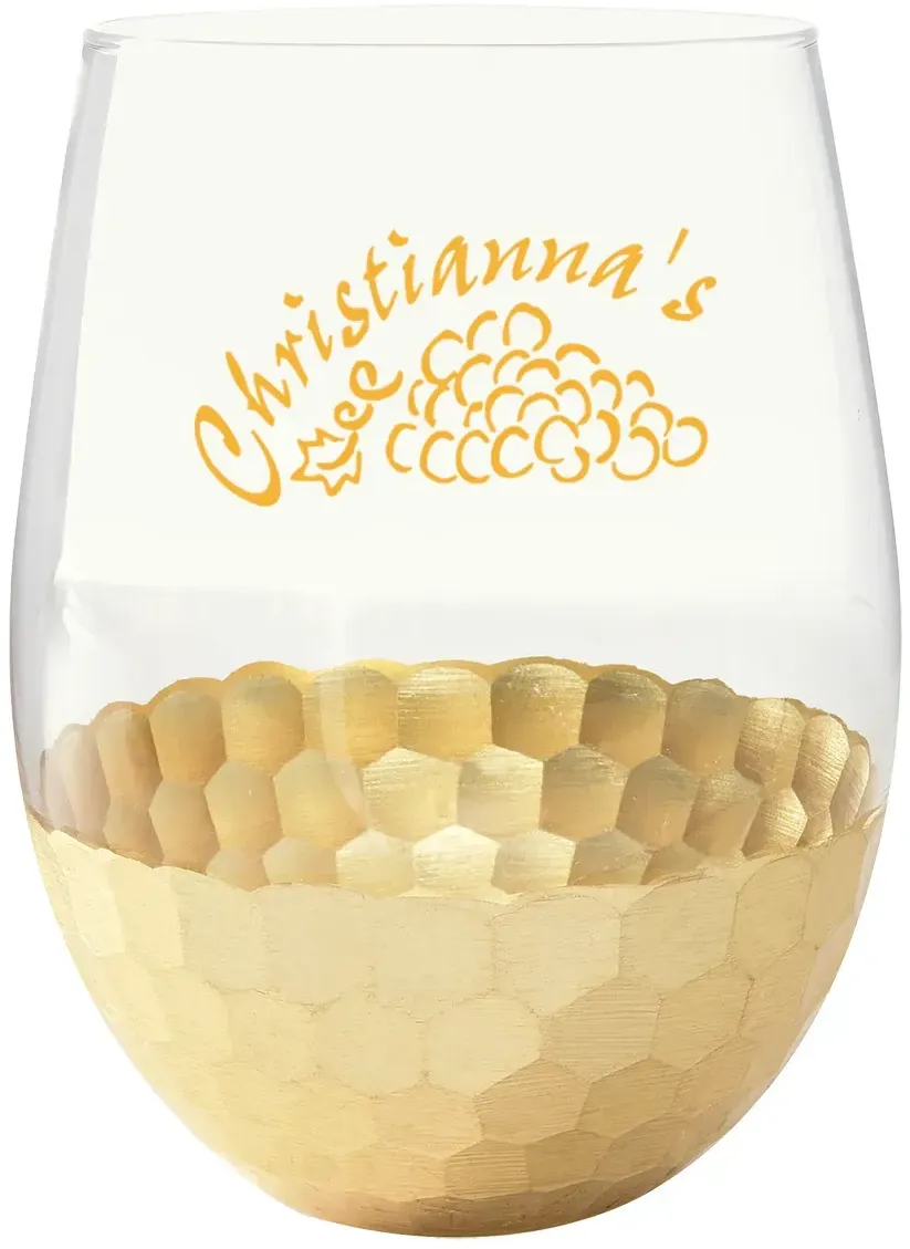 Florence Stemless Wine Glass - 18 Oz.