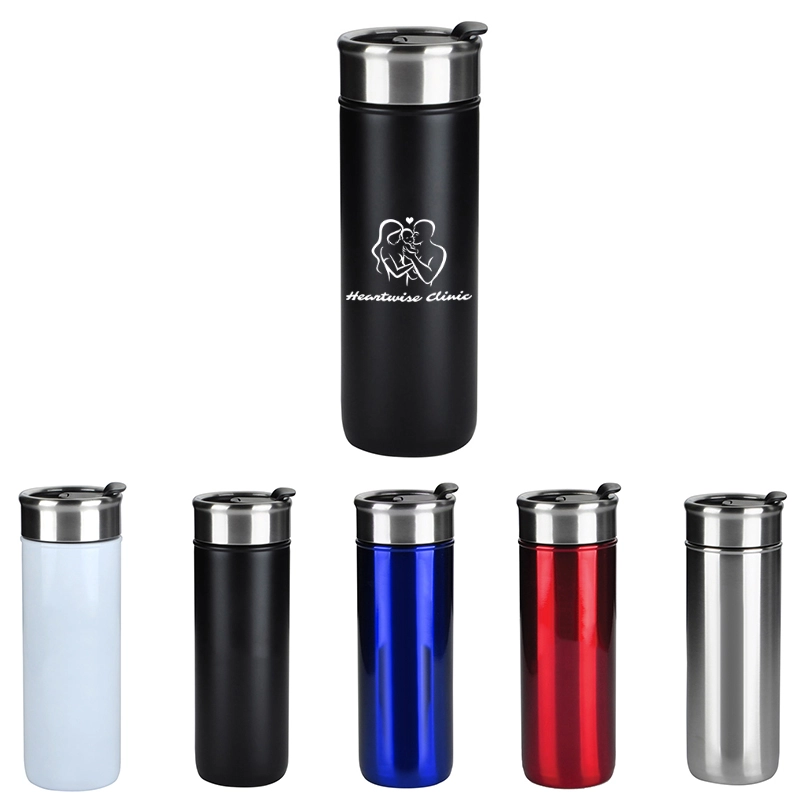 18 oz Stainless Steel Cup with Stopper