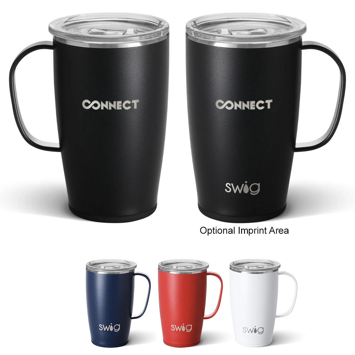 18 Oz. Swig Life™ Stainless Steel Travel Mug