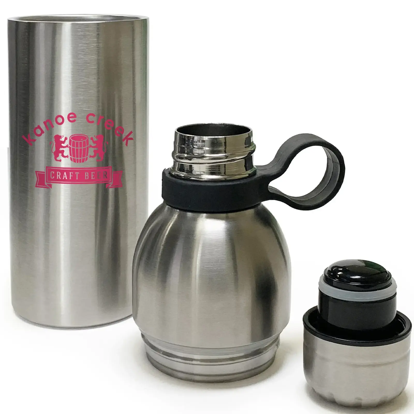 18oz 2 in 1 Stainless Steel Bottle